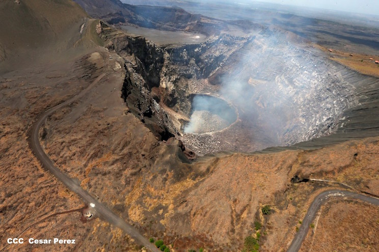 Recorrido a&eacute;reo por volcanes de Nicaragua